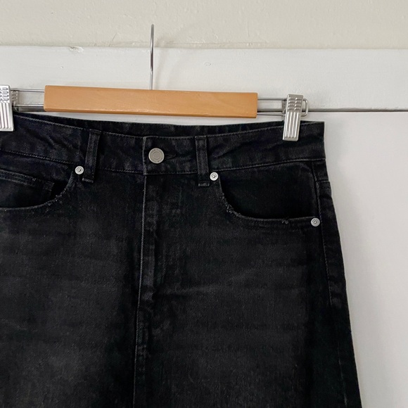 Habitual Black Midi Skirt Size 4/27 - Picture 3 of 8